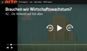 arte tv Brauchen wir Wirtschaftswachstum